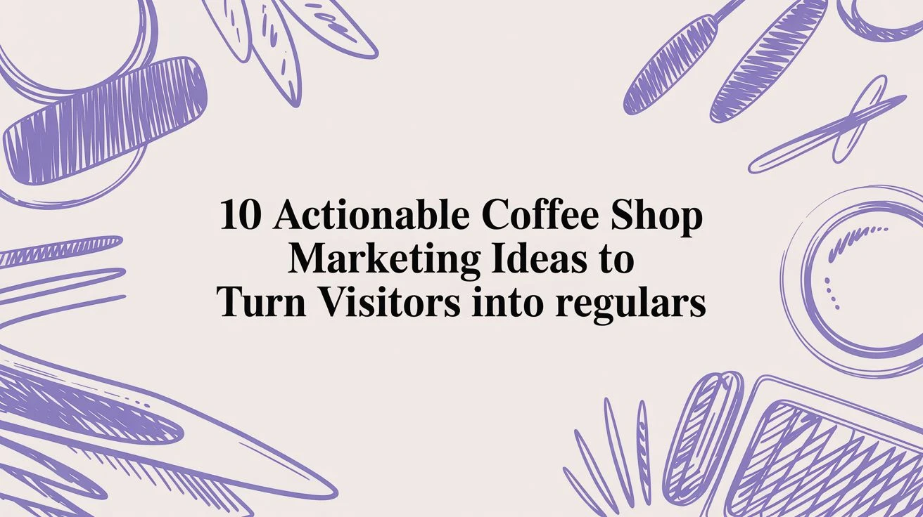 10 realizovateľných marketingových nápadov pre kaviarne, ktoré premenia návštevníkov na stálych zákazníkov