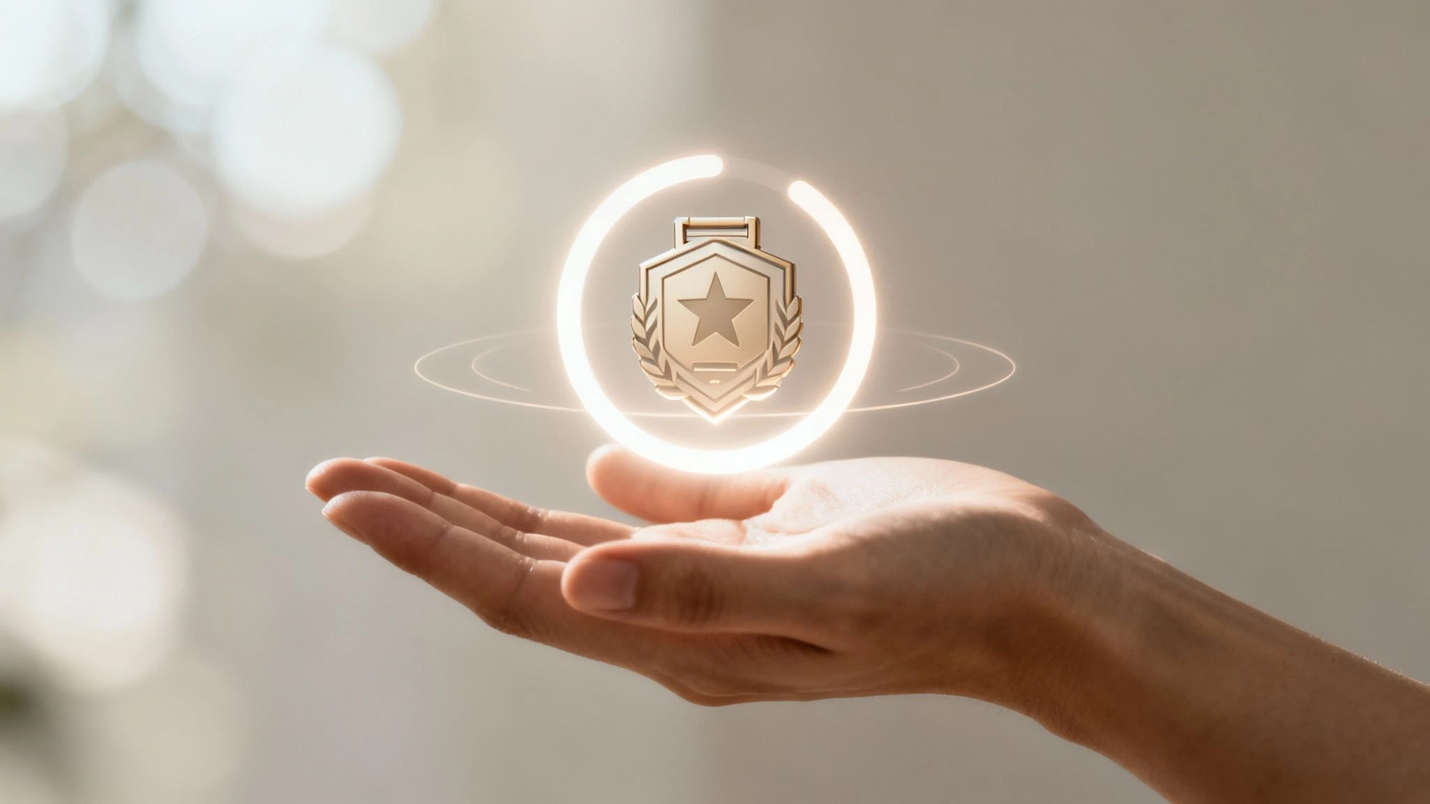 Un gráfico cerebral con iconos que representan logros y recompensas, simbolizando la psicología de la gamificación.