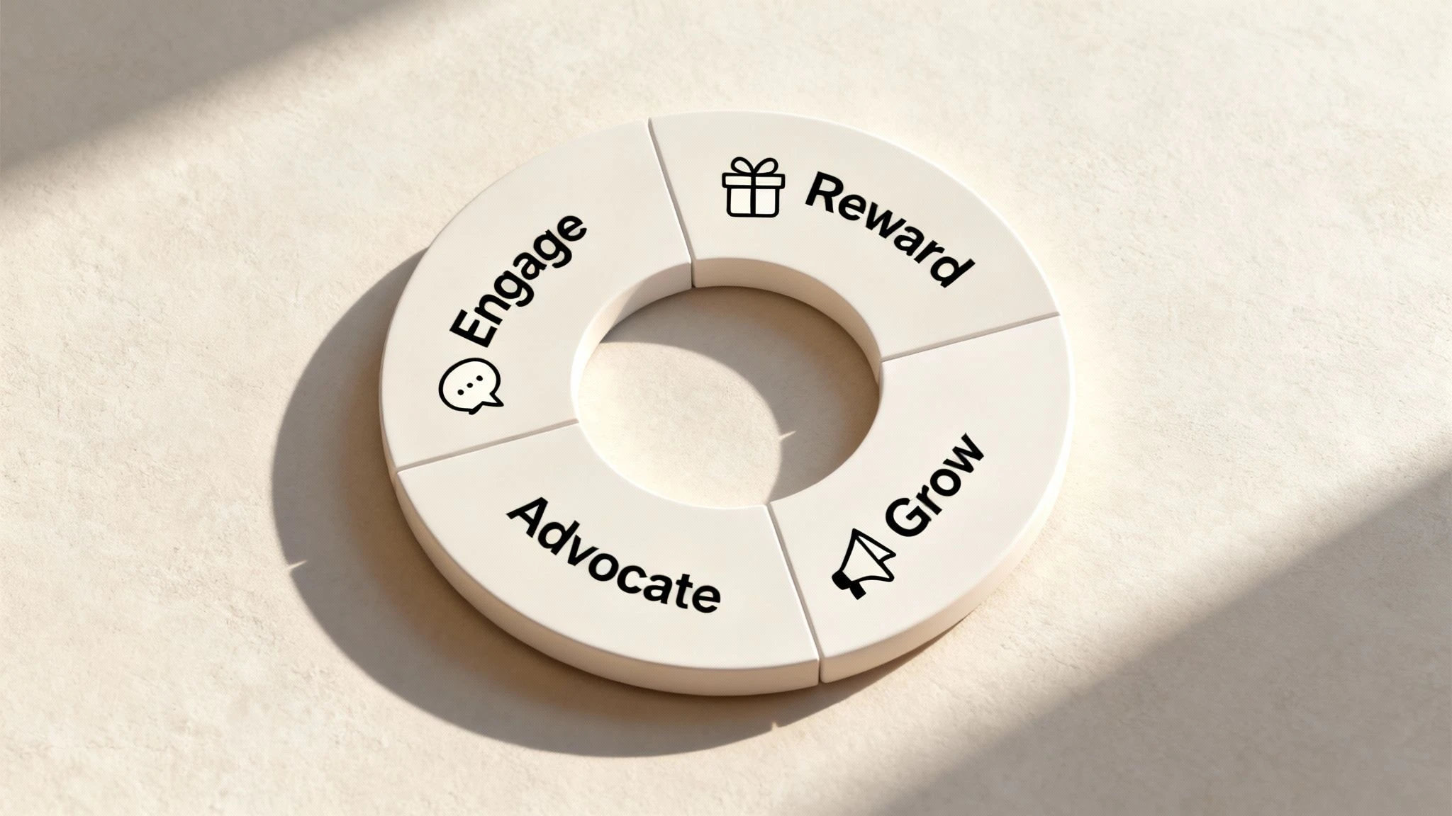 Una persona con in mano uno smartphone, che scansiona un codice QR al bancone di un bar illuminato, rappresenta il moderno marketing della fedeltà.