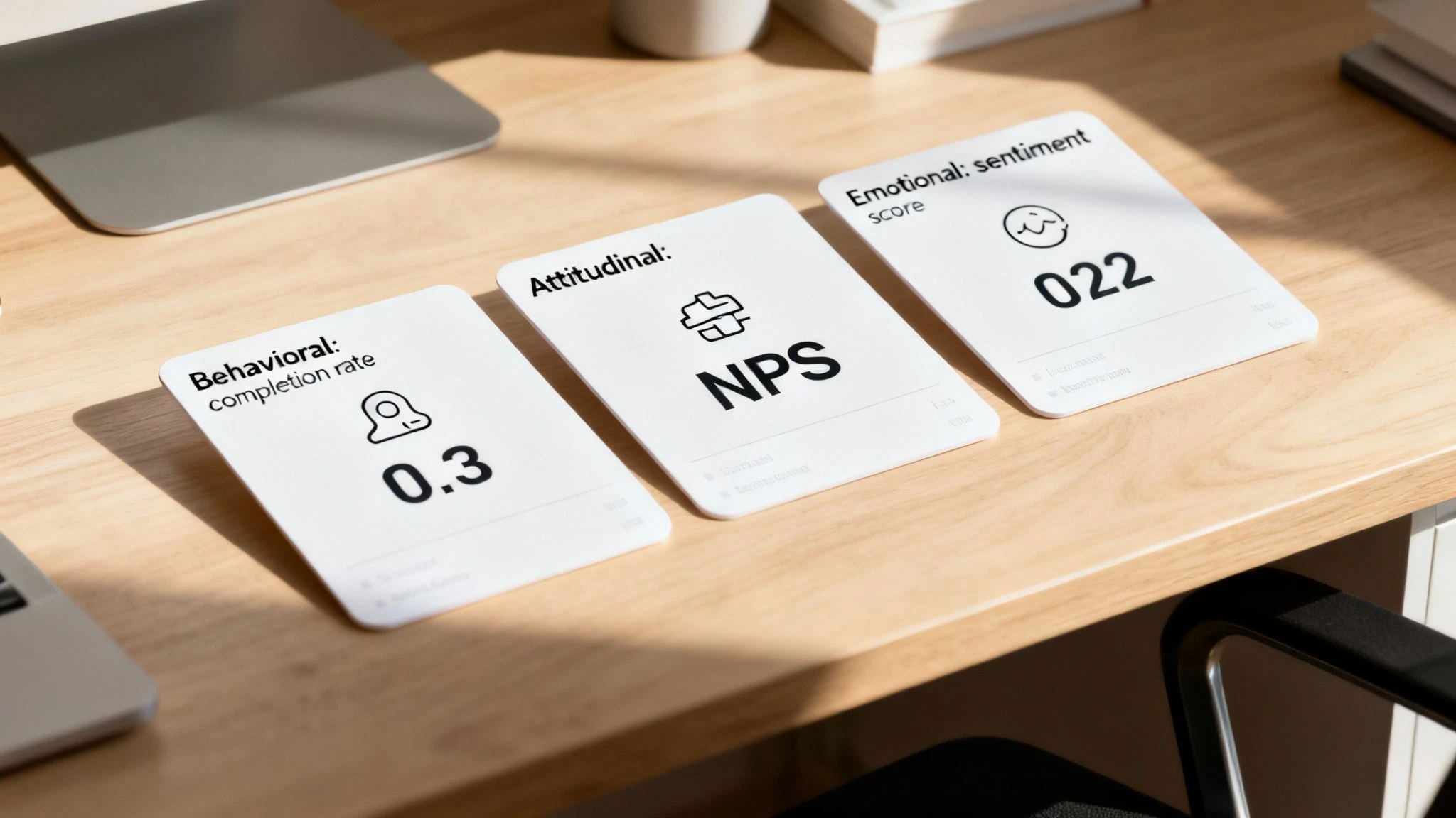 Osoba wchodząca w interakcję z różnymi ikonami wskaźników zaangażowania na ekranie cyfrowym.