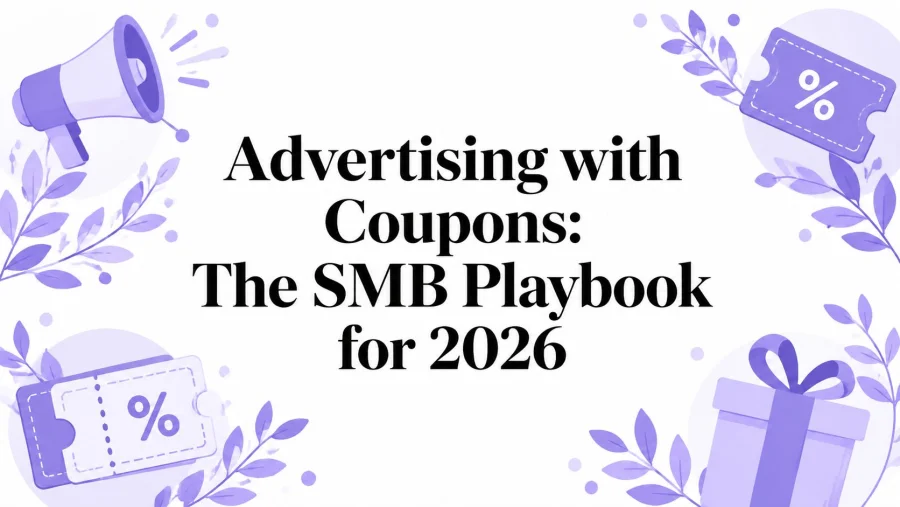 Advertising with Coupons: The SMB Playbook for 2026