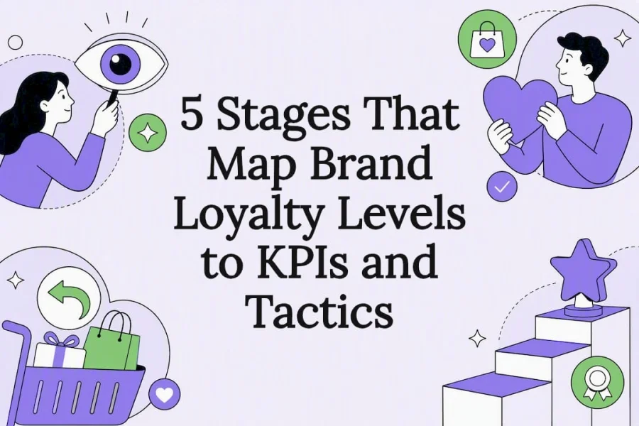 5 Stages That Map Brand Loyalty Levels to KPIs and Tactics