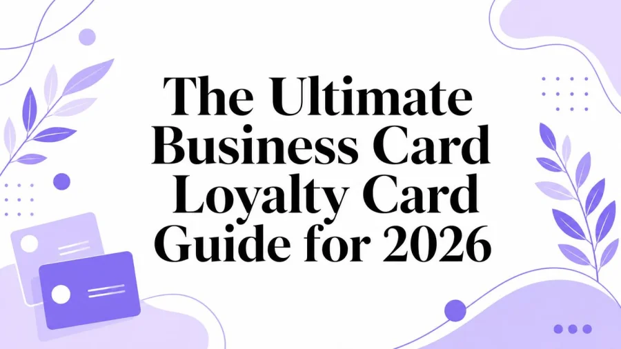 The Ultimate Business Card Loyalty Card Guide for 2026