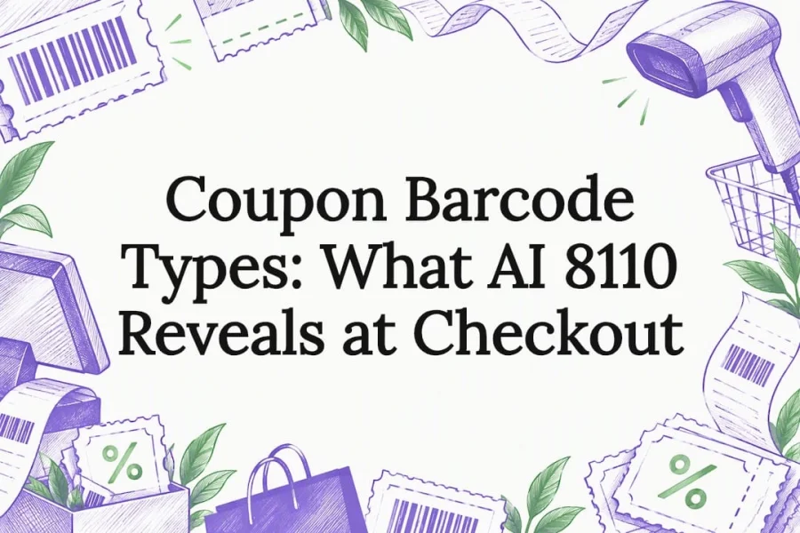 Coupon Barcode Types: What AI 8110 Reveals at Checkout