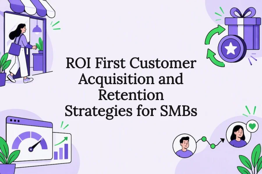 ROI First Customer Acquisition and Retention Strategies for SMBs
