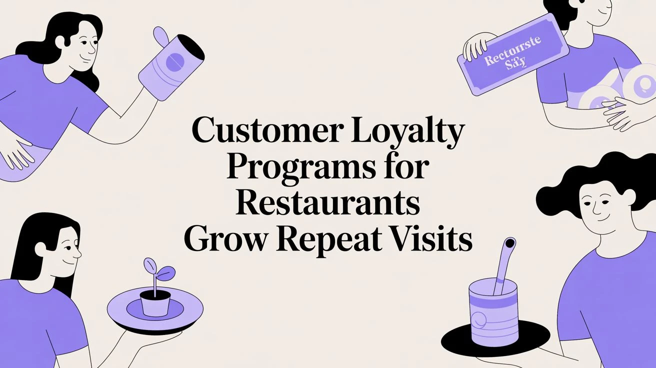Programmi di fidelizzazione dei clienti per i ristoranti Aumentare le visite ripetute
