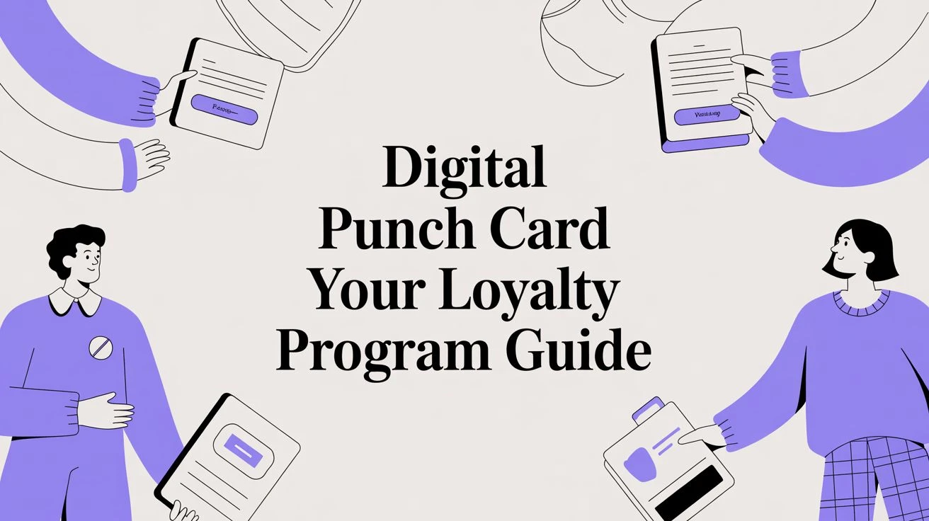 Digitális lyukkártya Az Ön hűségprogramjának útmutatója