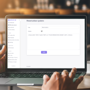 Gestione del widget di prenotazione nella piattaforma BonusQR