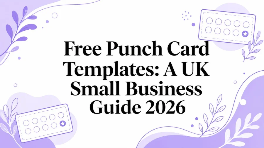 Free Punch Card Templates: A UK Small Business Guide 2026