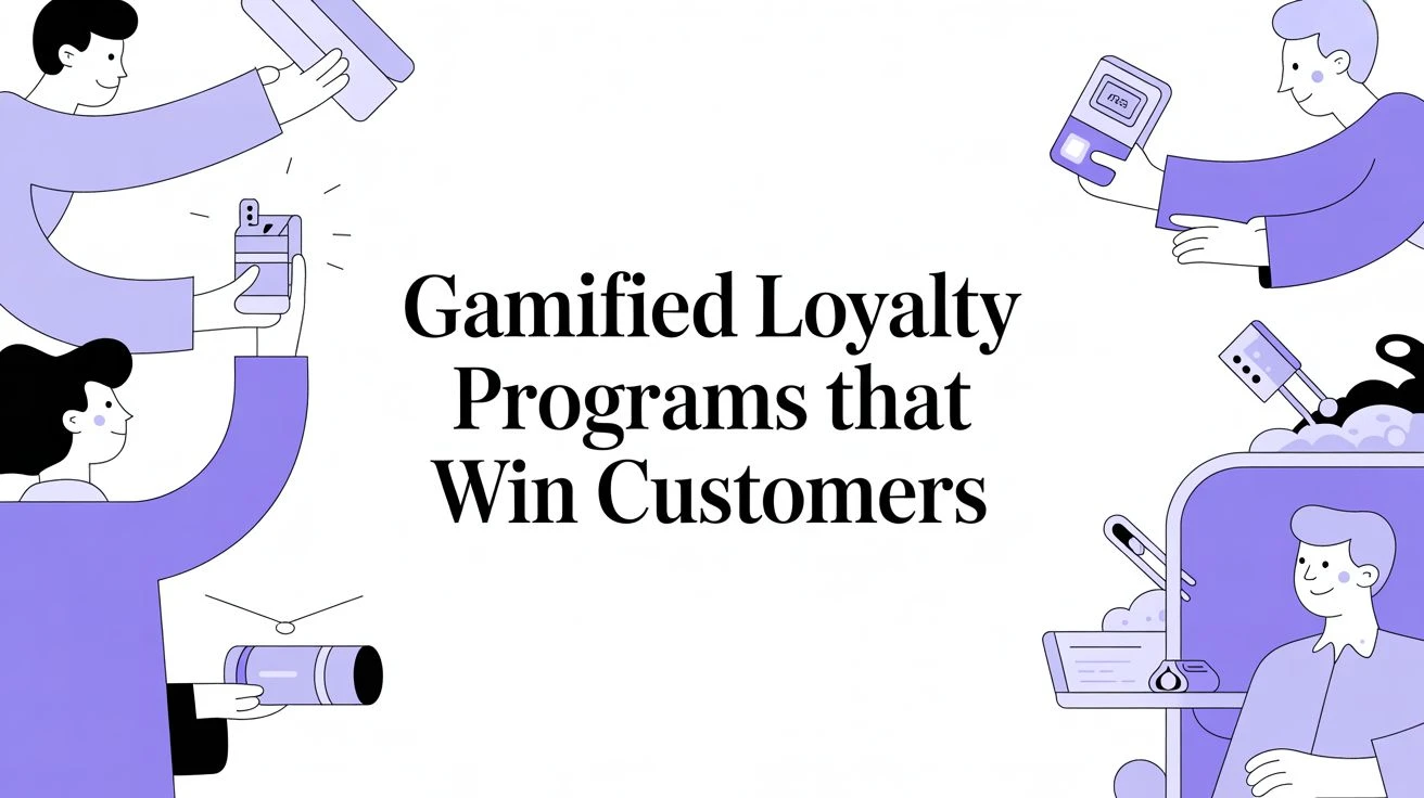 Programas de fidelización gamificados que ganan clientes