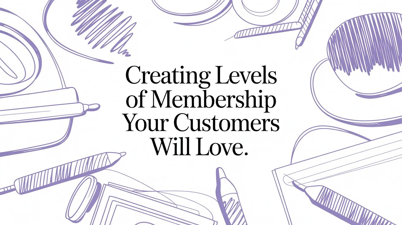 Wie Sie Mitgliedschaftsebenen schaffen, die Ihre Kunden lieben werden