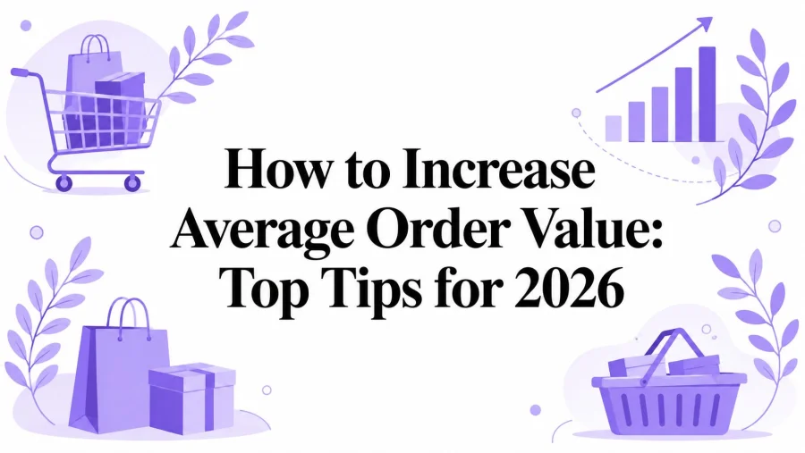 How to Increase Average Order Value: Top Tips for 2026