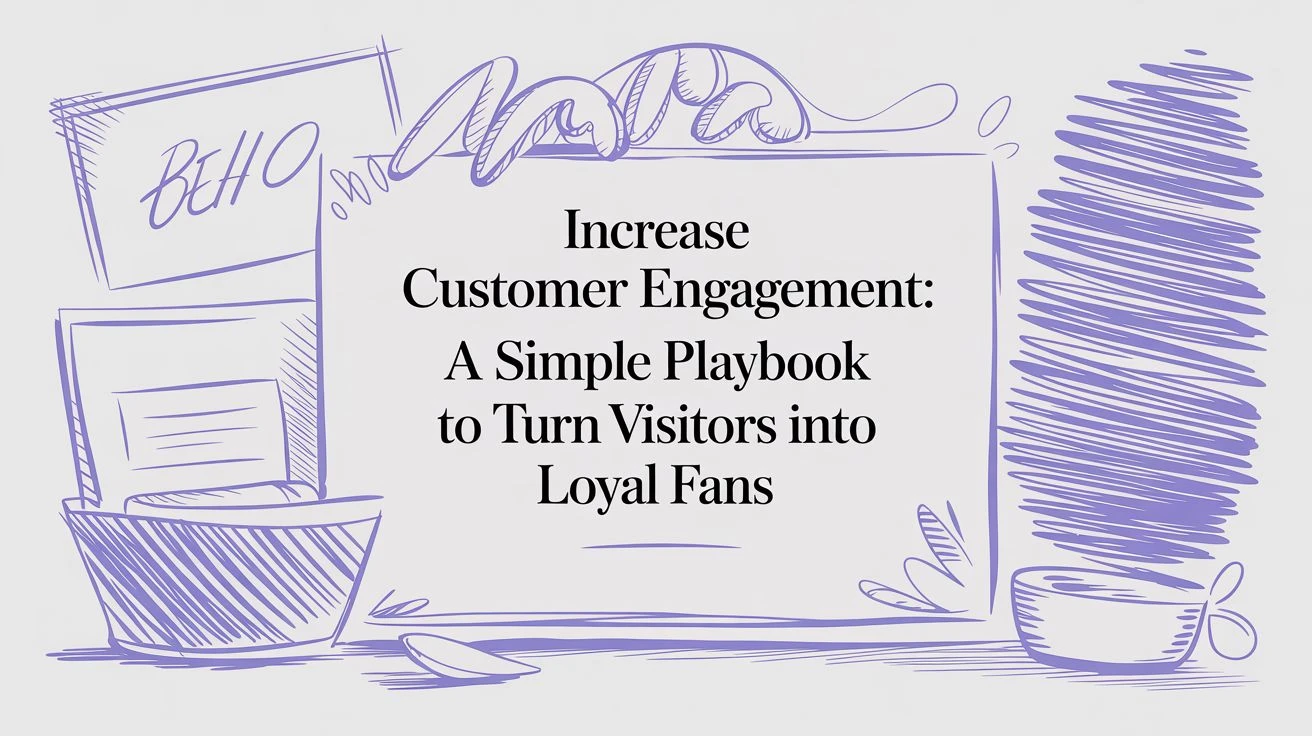 Növelje az ügyfelek elkötelezettségét: Egy egyszerű játékkönyv a látogatók hűséges rajongókká alakításához