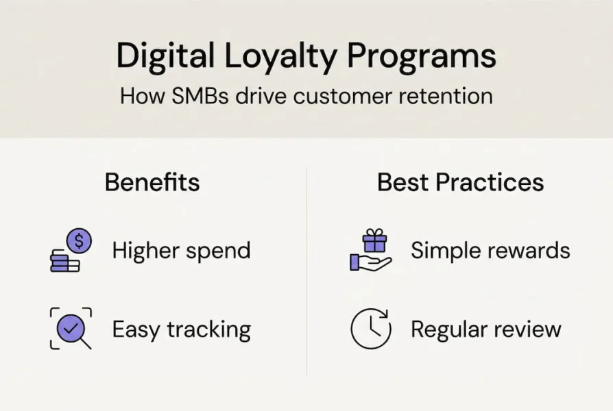 Infograf&iacute;a de las mejores pr&aacute;cticas de fidelizaci&oacute;n digital para PYMES