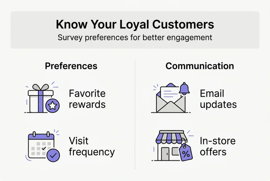 Infograf&iacute;a que muestra las preferencias de los clientes de fidelizaci&oacute;n