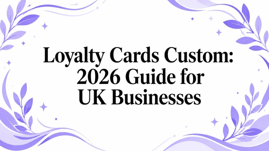 Loyalty Cards Custom: 2026 Guide for UK Businesses