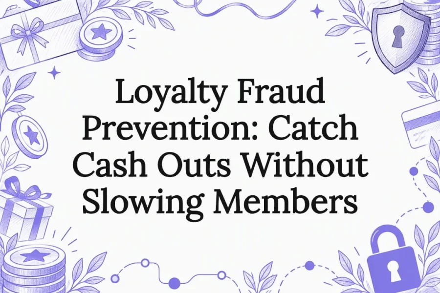 Loyalty Fraud Prevention: Catch Cash Outs Without Slowing Members