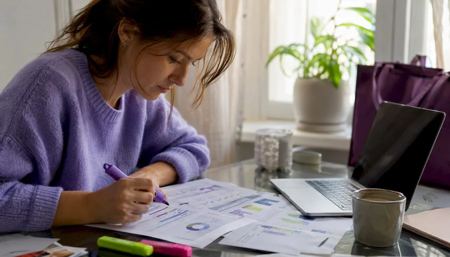 Marketinganalyst prüft Personalisierungsdaten