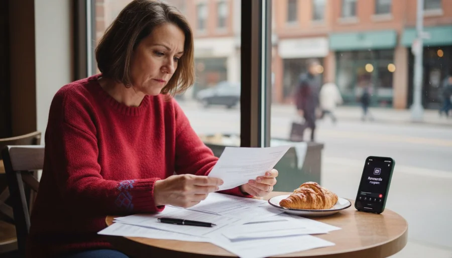 Majiteľ kontroluje tlačené zákaznícke prieskumy