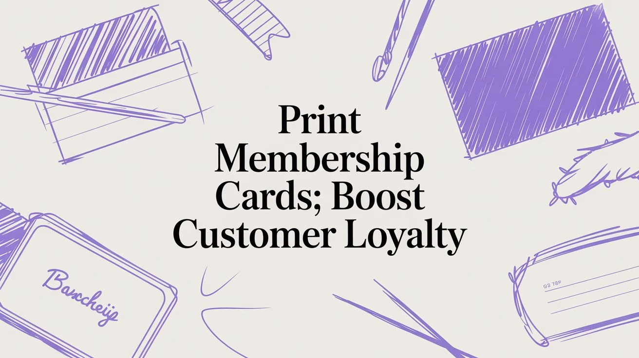 Mitgliedskarten drucken: Ein Leitfaden für kleine Unternehmen zur Kundentreue im Jahr 2026