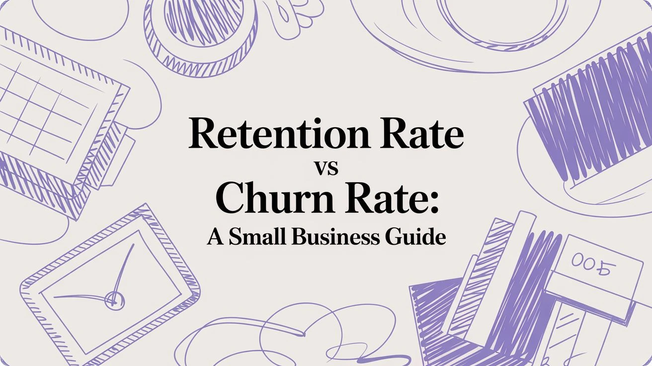 Kundenbindungsrate vs. Abwanderungsrate: Der ultimative Leitfaden für kleine Unternehmen