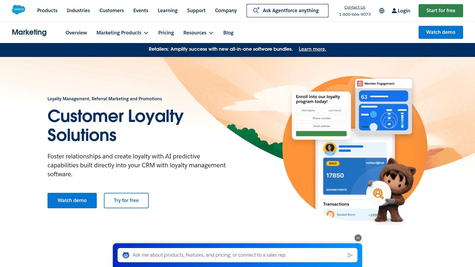 Správa vernostného systému Salesforce