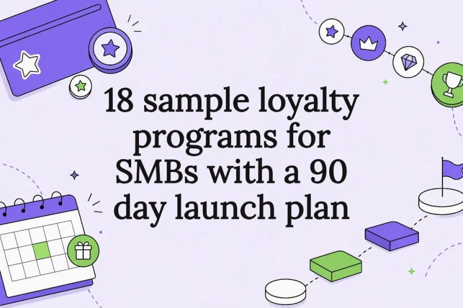 18 programas de fidelización de ejemplo para pymes con un plan de lanzamiento de 90 días