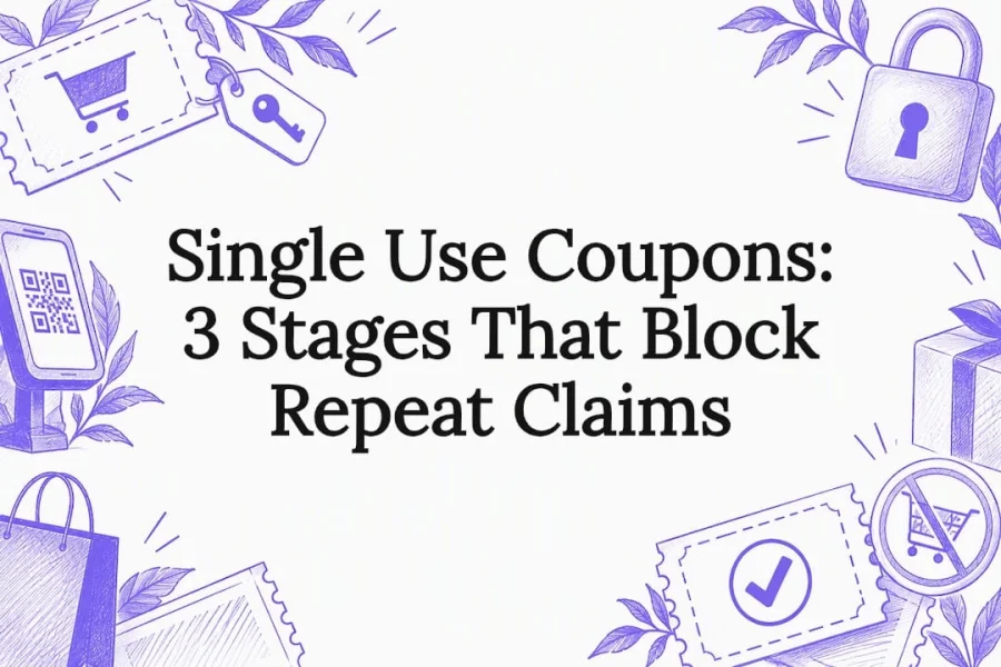 Single Use Coupons: 3 Stages That Block Repeat Claims