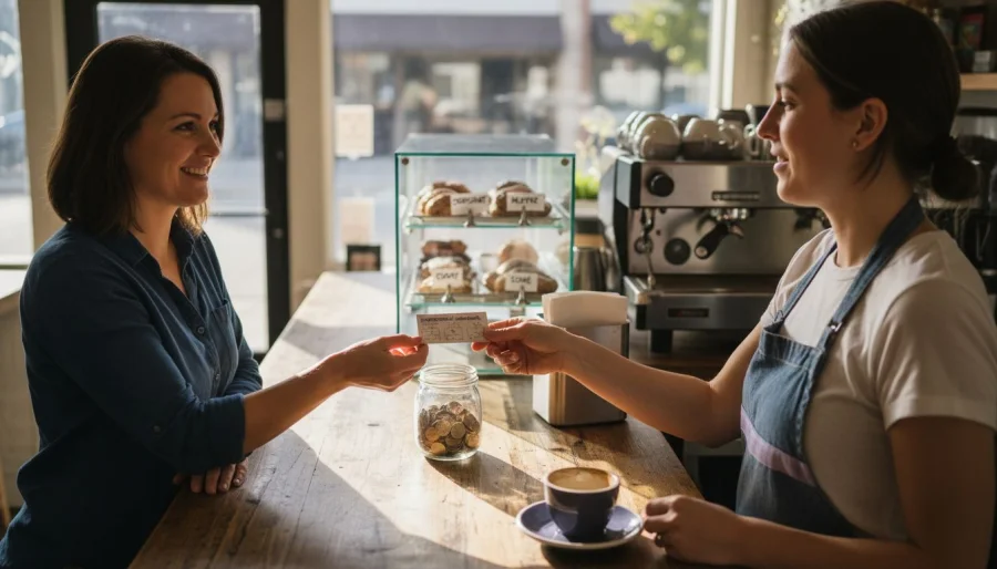 Karta lojalnościowa: Powtarzalność wizyt w kawiarni