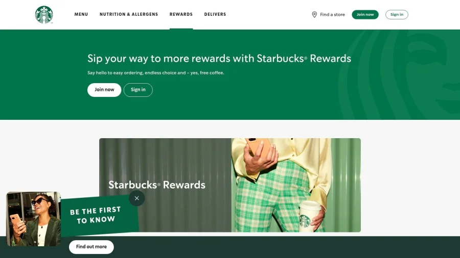 Starbucks UK (Starbucks Rewards)