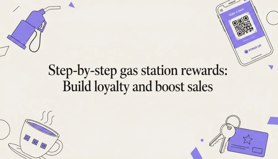 Step-by-step gas station rewards: Build loyalty and boost sales