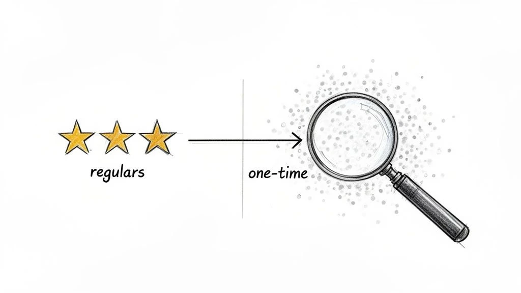 Tre stelle dorate che rappresentano i