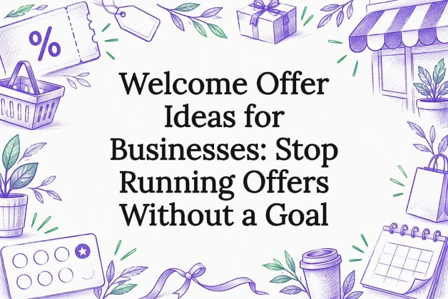 Welcome Offer Ideas for Businesses: Stop Running Offers Without a Goal