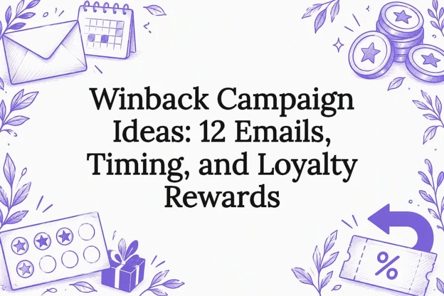 Winback Campaign Ideas: 12 Emails, Timing, and Loyalty Rewards