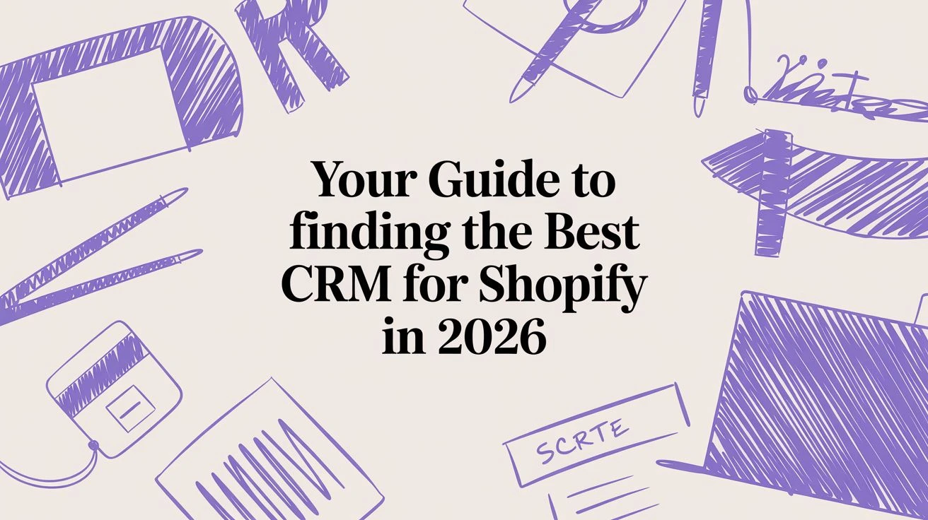 La vostra guida per trovare il miglior CRM per Shopify nel 2024