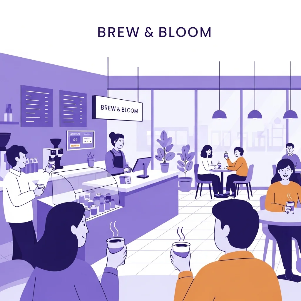 Étude de cas café fidélisation BonusQR