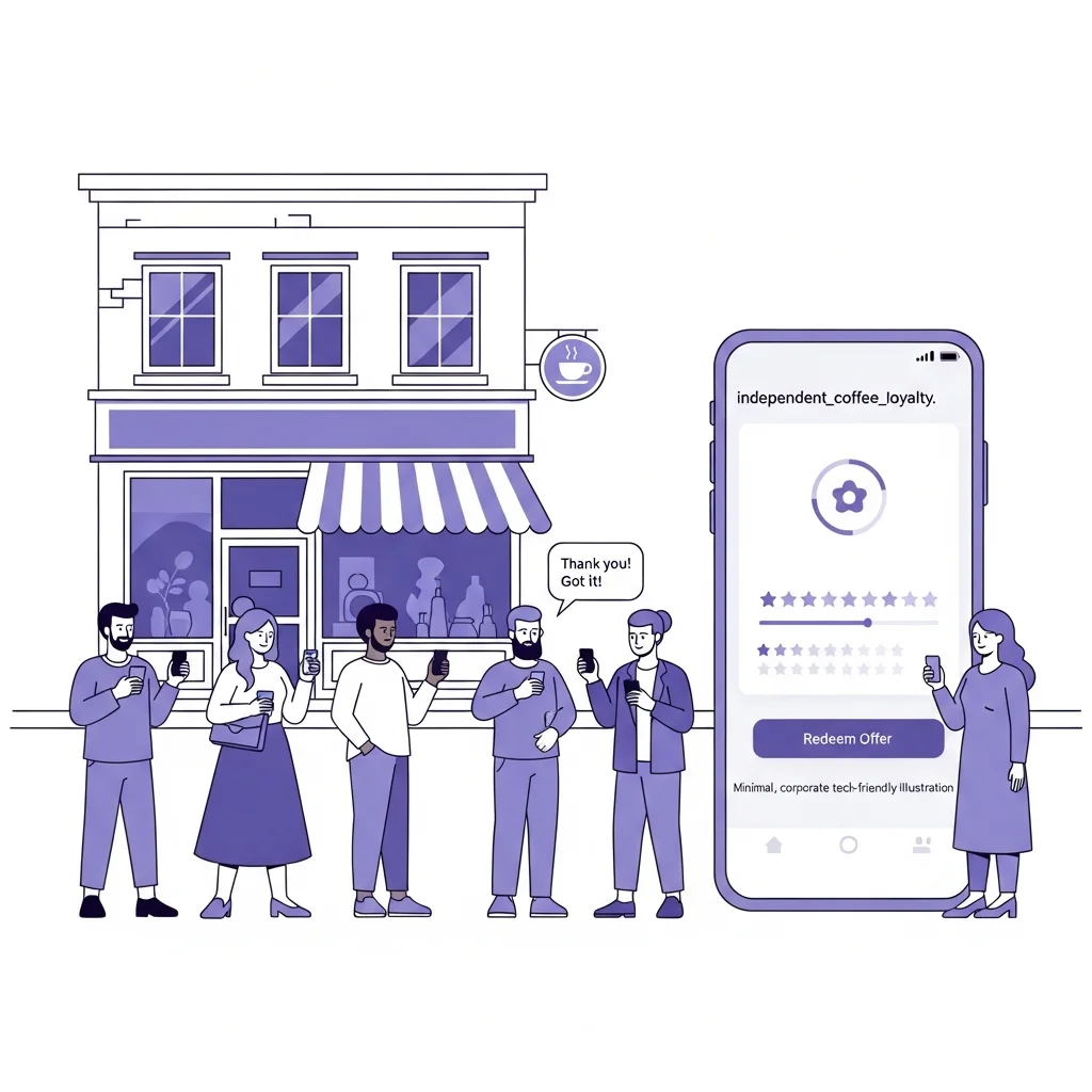Programme de fidélité pour café et restaurant