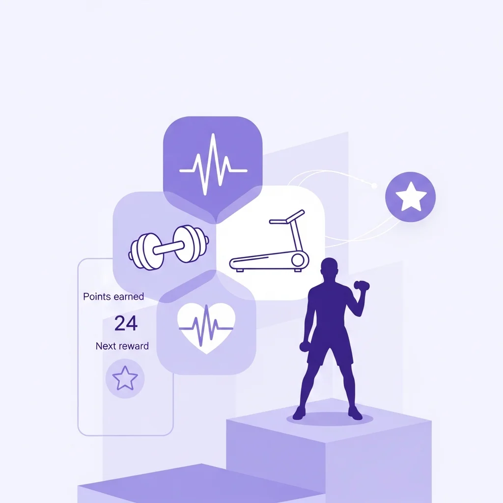 Application de fidélité pour fitness et sport